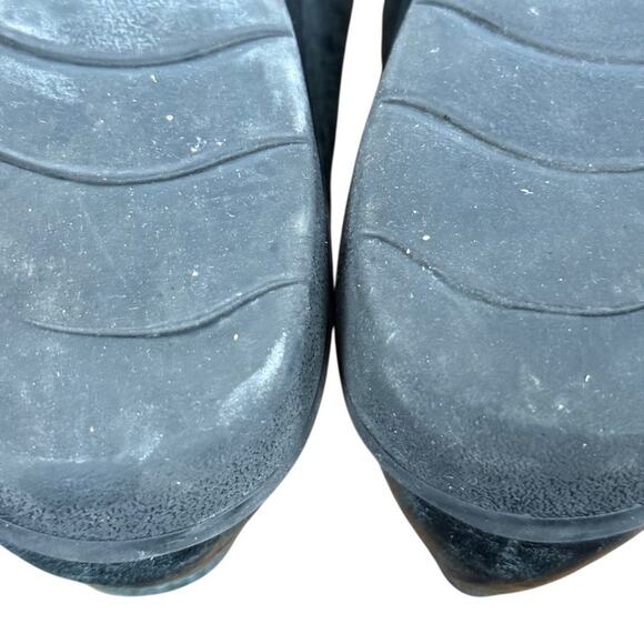 Clarks Sheryn Madi Black Leather Slip On Loafers Flats Comfort Shoes Womens 8.5 - Picture 14 of 16